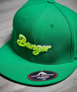 HB Sports Exclusive ES811 Fitted Hat: BANGER Kelly Green