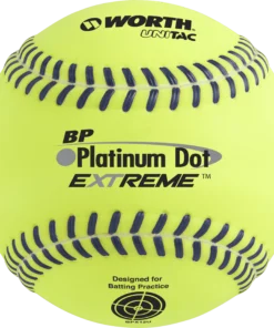 Worth Platinum Dot EXTREME Batting Practice Softballs: BPX12U