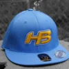 HB Sports Headbanger Sports I8503 Cap America Flexfit Perforated Performance Hat: Powder Blue & Yellow -wp populaire magasin CAROLINA YELLOW