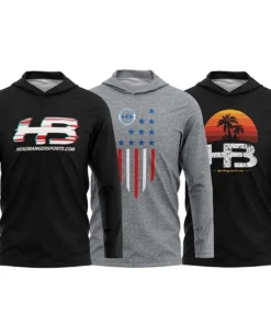 HB Sports Headbanger Sports Exclusive Ultra Lightweight Long Sleeve Hoodies: Lifestyle Series