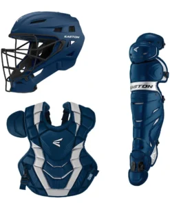 Easton Elite X Catcher's Box Set (Adult, Intermediate & Youth): Navy