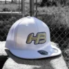 HB Sports Headbanger Sports I8501 Cap America Flexfit Performance Trucker Mesh Back Hat: White & Gold