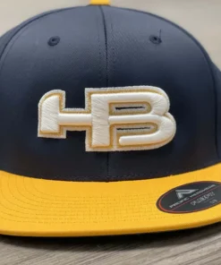 HB Sports Exclusive ES474 Fitted Baseball And Softball Hat: Invader