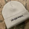 HB Sports Headbanger Sports OG Logo'd Cuff Beanies: Grey -wp populaire magasin HeadbangerLogo