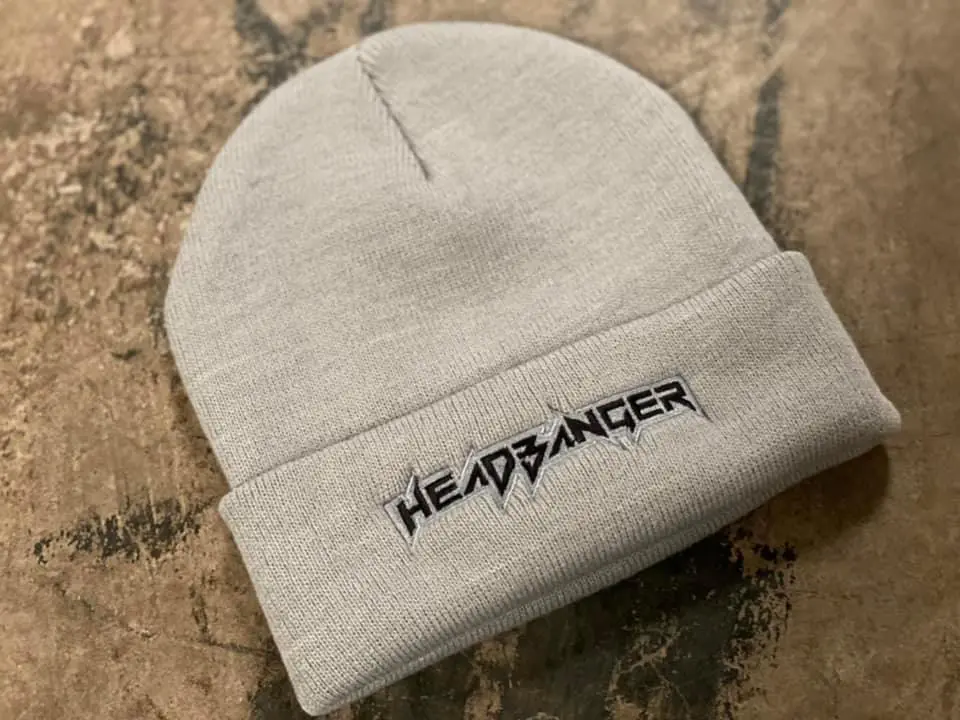 HB Sports Headbanger Sports OG Logo'd Cuff Beanies: Grey 3 HB Sports Headbanger Sports OG Logo'd Cuff Beanies: Grey