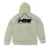 HB Sports Inc. Headbanger Sports Performance Fleece Line Hoodie W/ Kangaroo Pocket: Cream -wp populaire magasin HeadbangerSportsCreamHoodie
