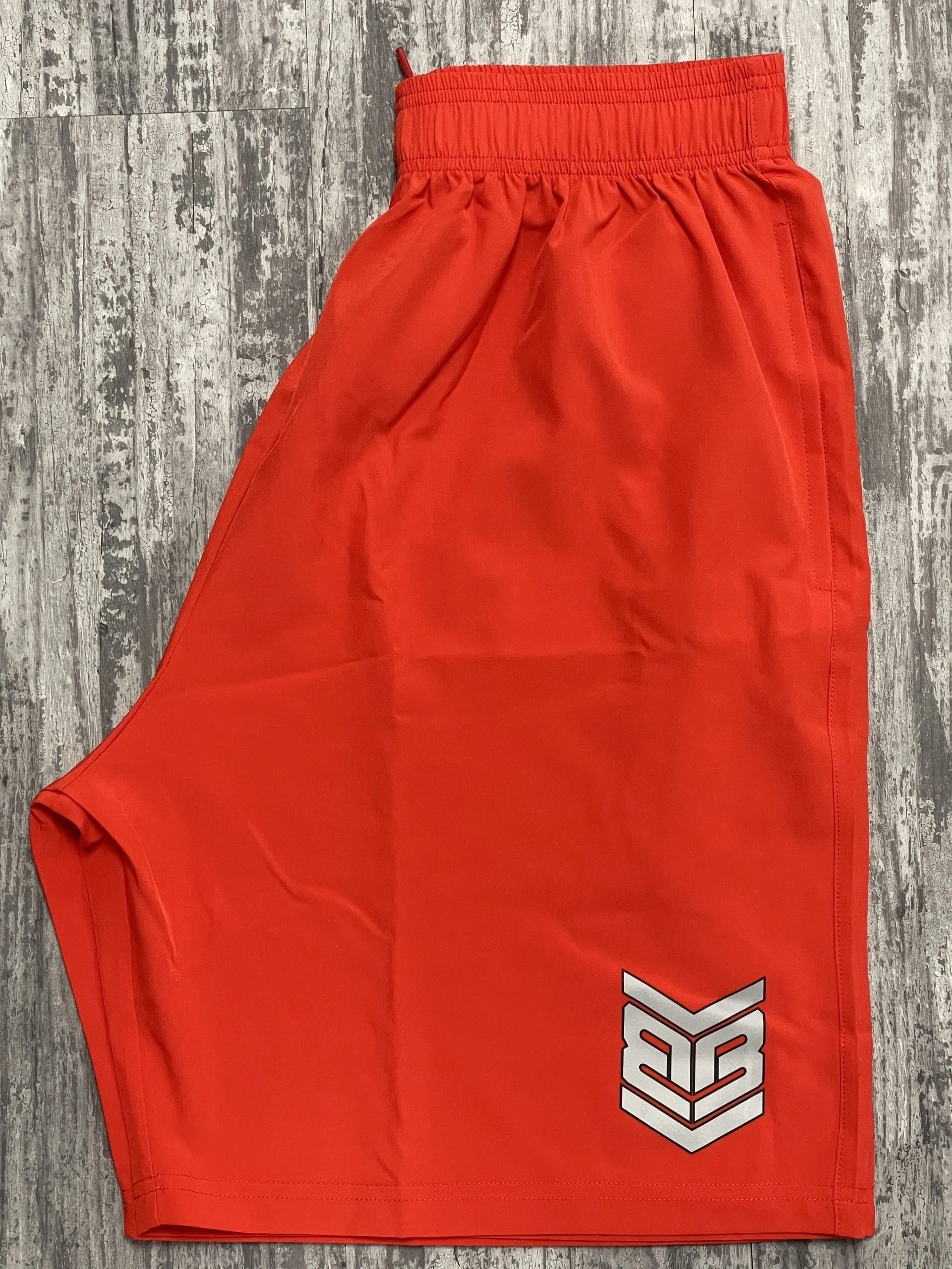 HB Sports Banger Brand Exclusive 4 Way Stretch Shorts W/ Reflective Logo 5 HB Sports Banger Brand Exclusive 4 Way Stretch Shorts W/ Reflective Logo - Image 3