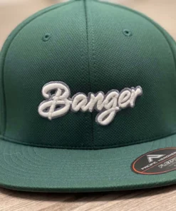 HB Sports Exclusive ES342 Fitted Baseball And Softball Hat: Banger Green