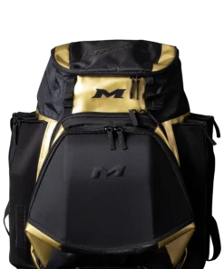 2022 Miken MK7X XL Baseball & Softball Backpack (Freak Gold Series): MKMK7X-XL-GLD