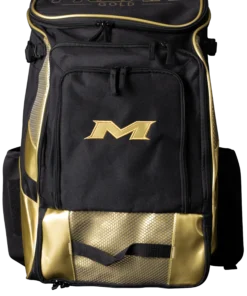2022 Miken MK7X Baseball & Softball Backpack (Freak Gold Series): MKMK7X-BP-GLD