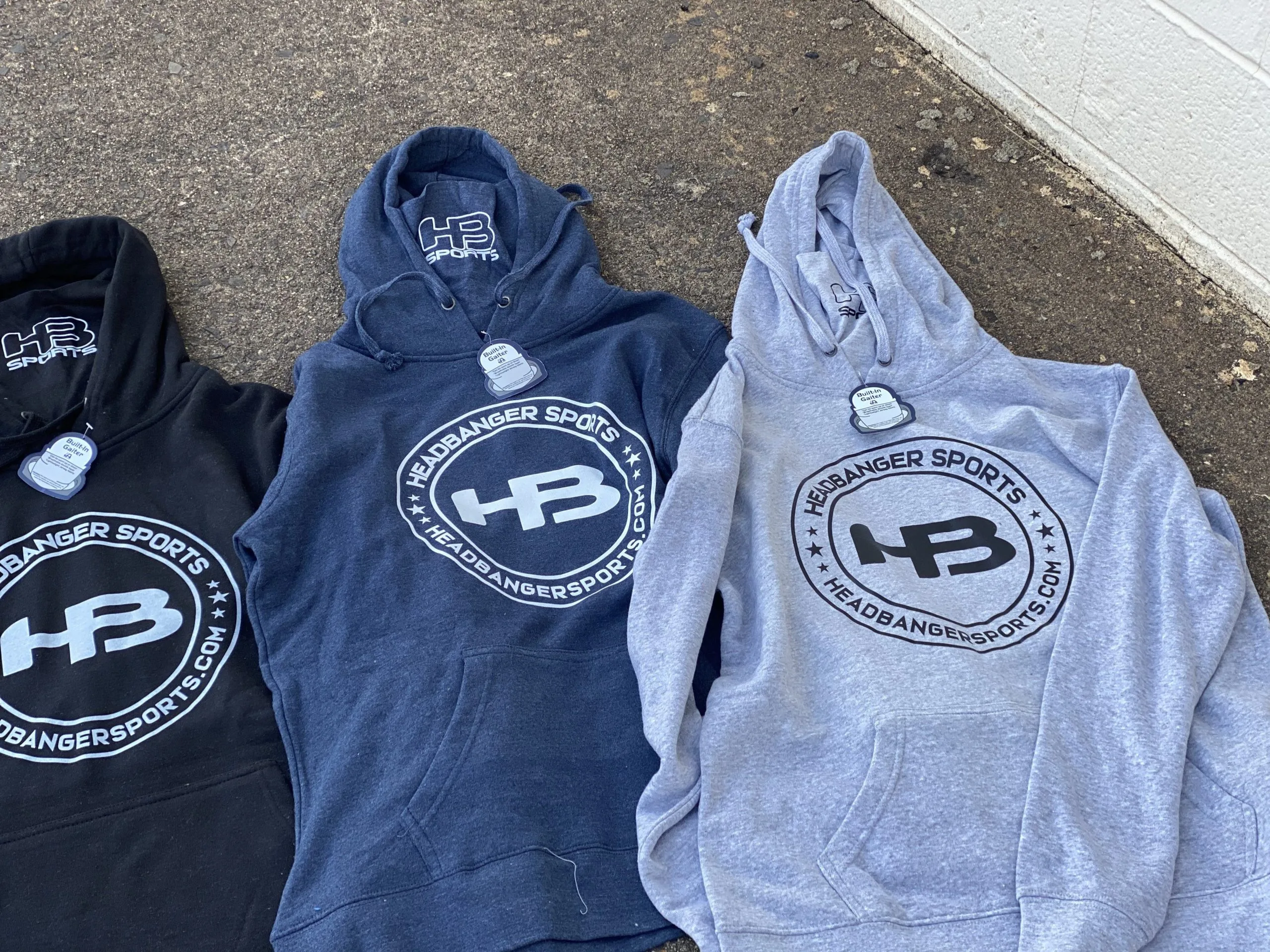 HB Sports Headbanger Sports Exclusive Gaiter Fleece Hoodie (Multiple Colors) 8 HB Sports Headbanger Sports Exclusive Gaiter Fleece Hoodie (Multiple Colors) - Image 6