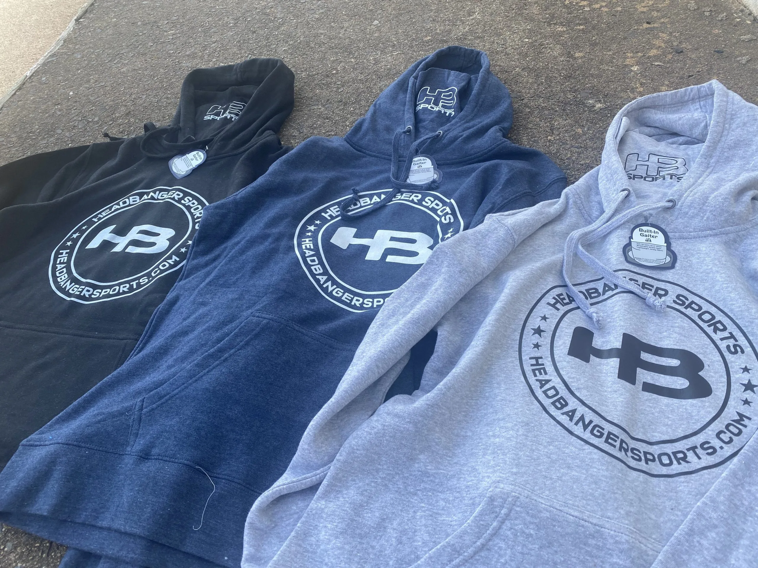 HB Sports Headbanger Sports Exclusive Gaiter Fleece Hoodie (Multiple Colors) 9 HB Sports Headbanger Sports Exclusive Gaiter Fleece Hoodie (Multiple Colors) - Image 7