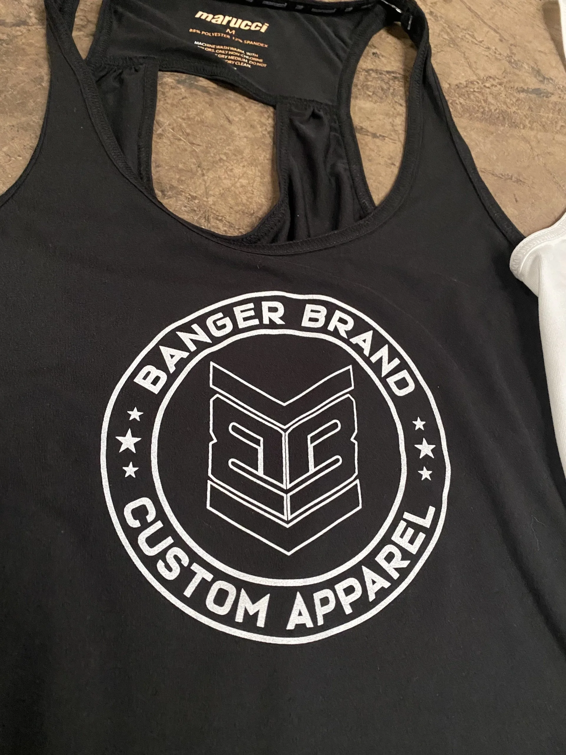 HB Sports Marucci Women's HB & Banger Brand Relaxed Keyhole Tanks 8 HB Sports Marucci Women's HB & Banger Brand Relaxed Keyhole Tanks - Image 6