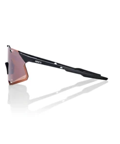 100% HYPERCRAFT Sunglasses Gloss Black - HiPER Silver Mirror Lens -wp populaire magasin SP22 HYPERCRAFT 60000 00010 PROFILE