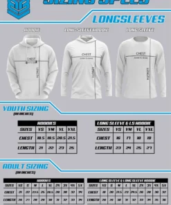 HB Sports Headbanger Sports Exclusive " Pinstripe " Hoodies -wp populaire magasin SizingChart scaled