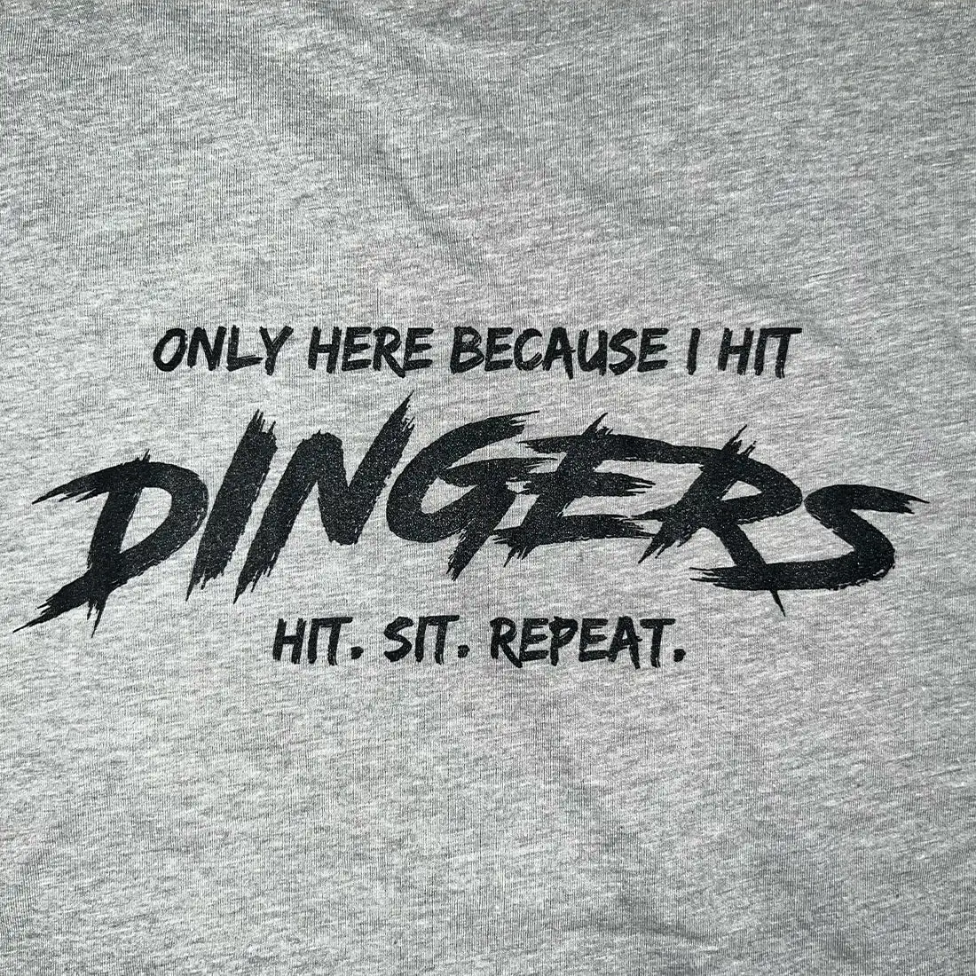 HB Sports Inc. HB Lifestyle Active Wear Men's T-Shirt: Hittin' Dingers 4 HB Sports Inc. HB Lifestyle Active Wear Men's T-Shirt: Hittin' Dingers - Image 2