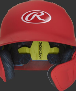 Rawlings Mach Batting Helmet W/ EXT Flap – Red (MACHEXTR) -wp populaire magasin products machextr red 3