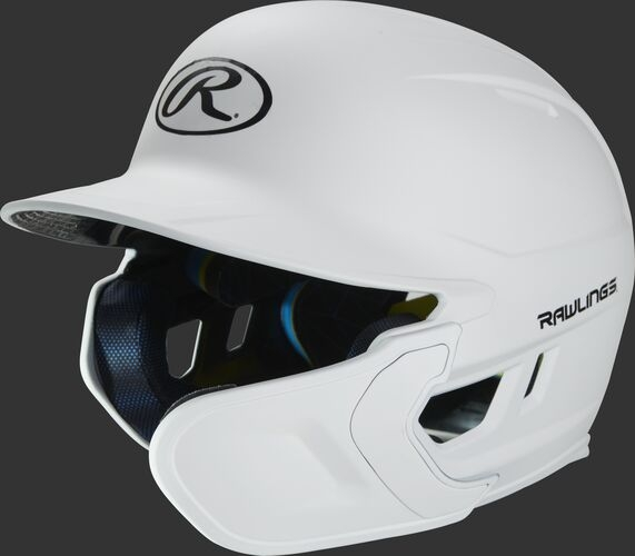 Rawlings Mach Batting Helmet W/ EXT Flap – White (MACHEXTR) 3 Rawlings Mach Batting Helmet W/ EXT Flap – White (MACHEXTR)