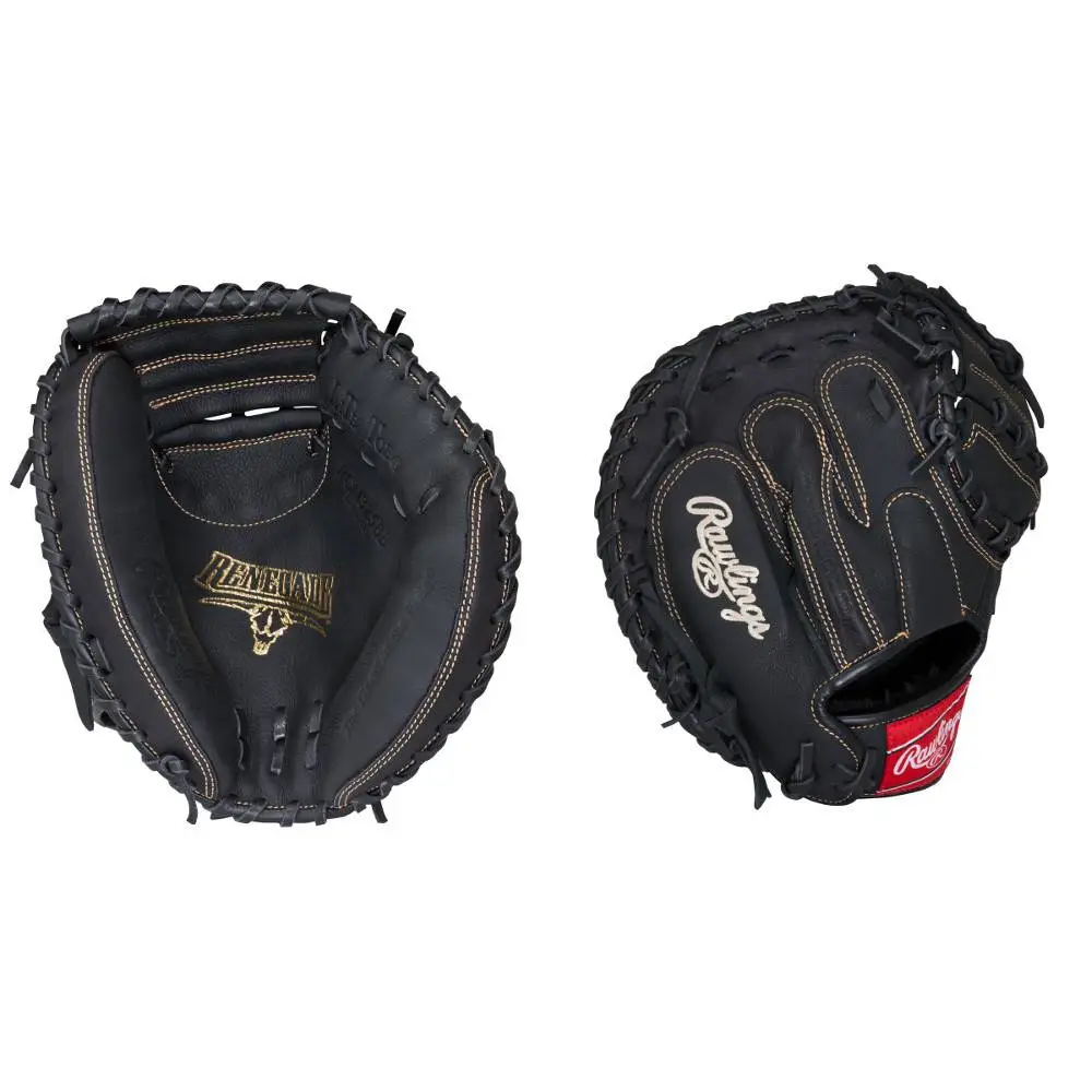 Rawlings RCM325B Renegade 32 1/2" Catcher's Baseball Glove 3 Rawlings RCM325B Renegade 32 1/2" Catcher's Baseball Glove