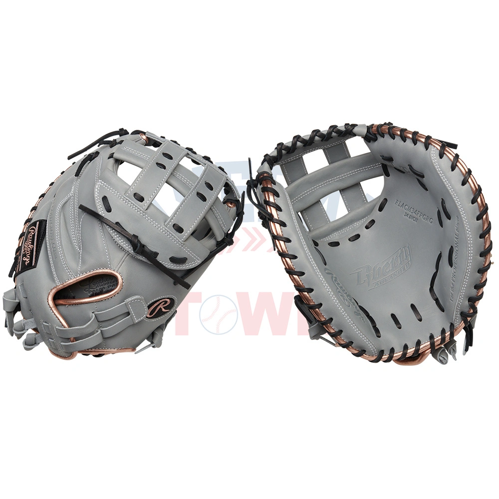 Rawlings RLACM34FPGRG Liberty Advanced Color Series 34" Catcher's Fastpitch Glove 3 Rawlings RLACM34FPGRG Liberty Advanced Color Series 34" Catcher's Fastpitch Glove